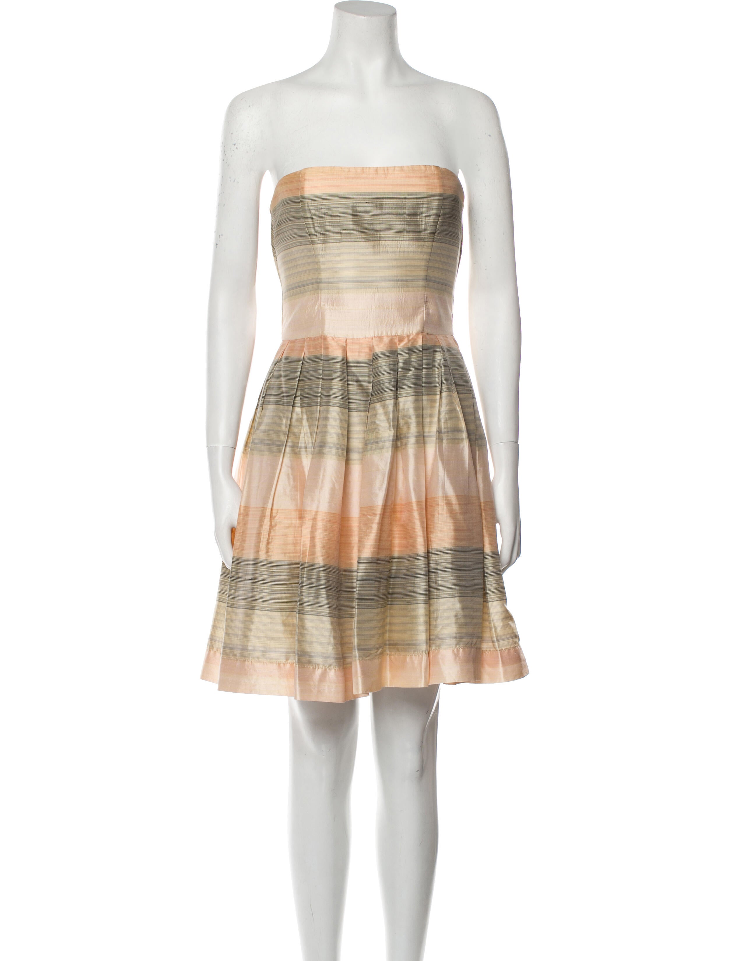 Armani Shirred Back Mini Dress