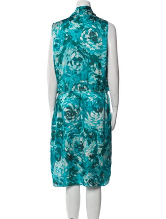 Armani Collezioni Printed Midi Length Dress