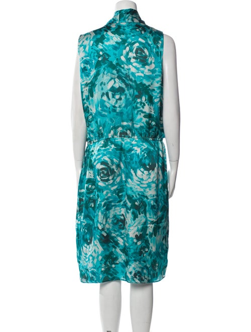 Armani Collezioni Printed Midi Length Dress