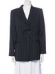 Armani Collezioni Striped Blazer