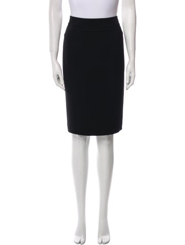 Armani Collezioni Skirts Silk Knee-Length Skirt Us10, It46 | L