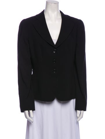 Armani Collezioni Jackets Virgin Wool Blazer Us10, It46 | L