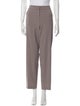 Armani Collezioni Wool Straight Leg Pants