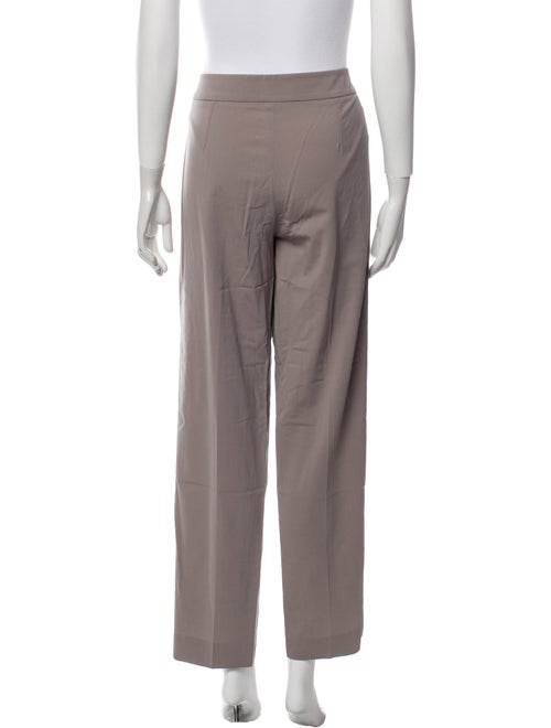 Armani Collezioni Wool Straight Leg Pants