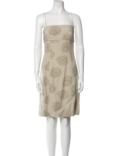 Armani Collezioni Silk Knee-Length Dress