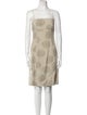 Armani Collezioni Silk Knee-Length Dress