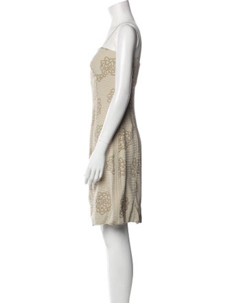 Armani Collezioni Silk Knee-Length Dress