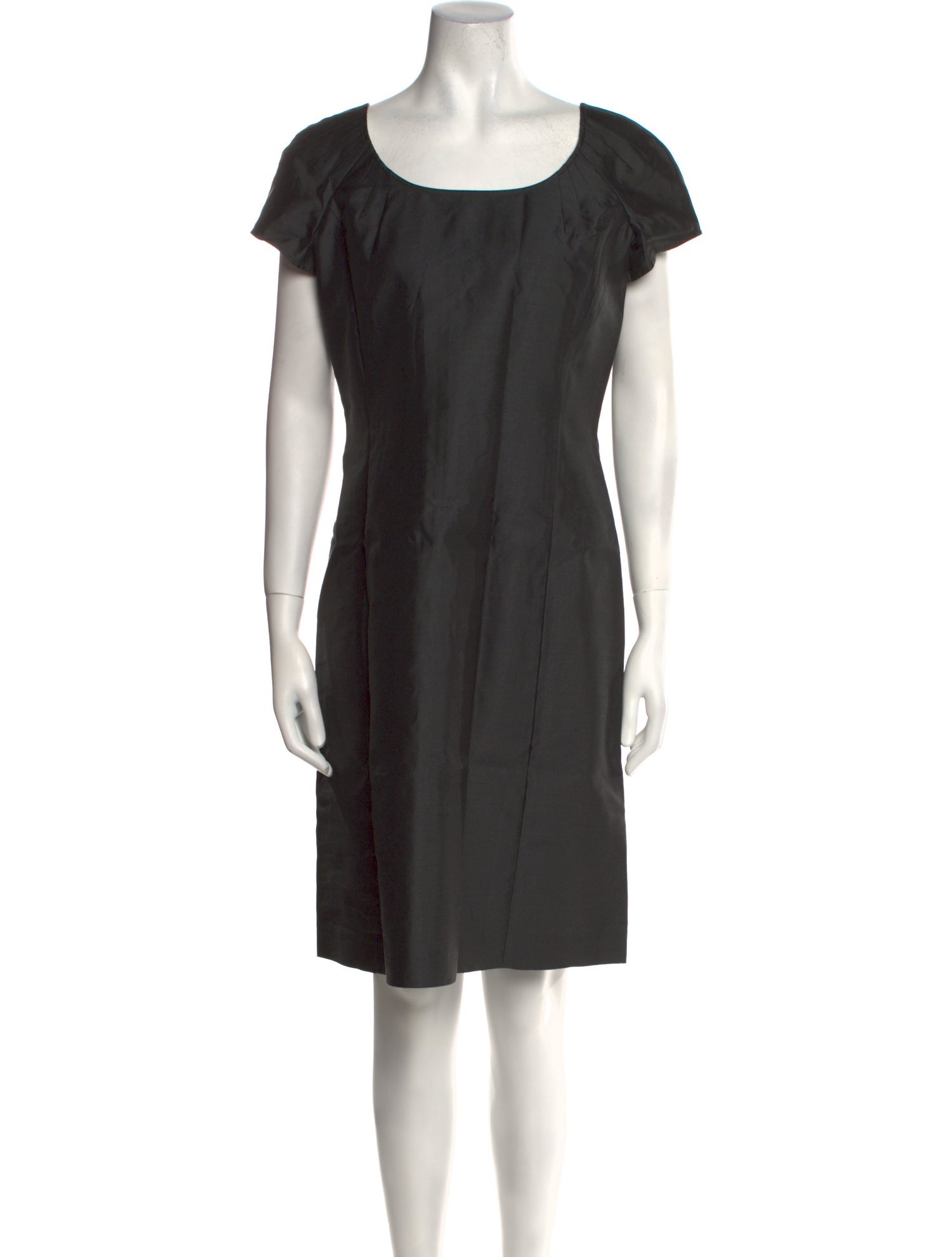 Armani Collezioni Silk Knee-Length Dress
