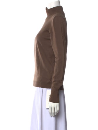 Armani Collezioni Virgin Wool Turtleneck Sweater