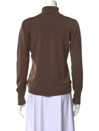 Armani Collezioni Virgin Wool Turtleneck Sweater