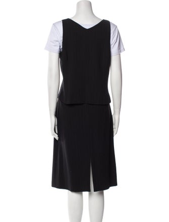 Armani Collezioni Virgin Wool Skirt Set