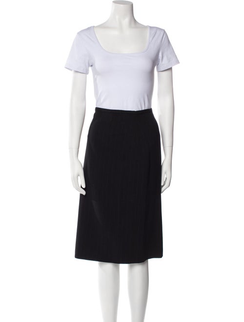 Armani Collezioni Virgin Wool Skirt Set