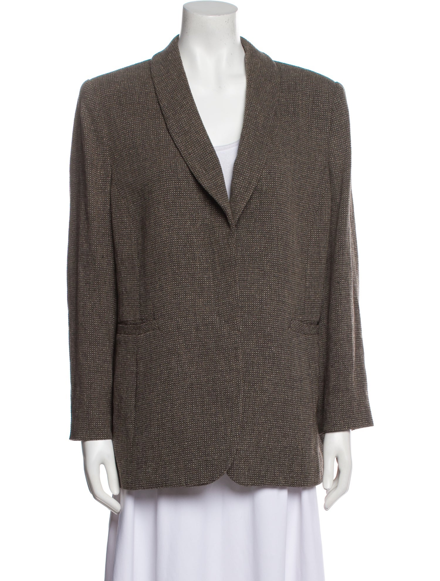 Armani Collezioni Vintage Virgin Wool Blazer