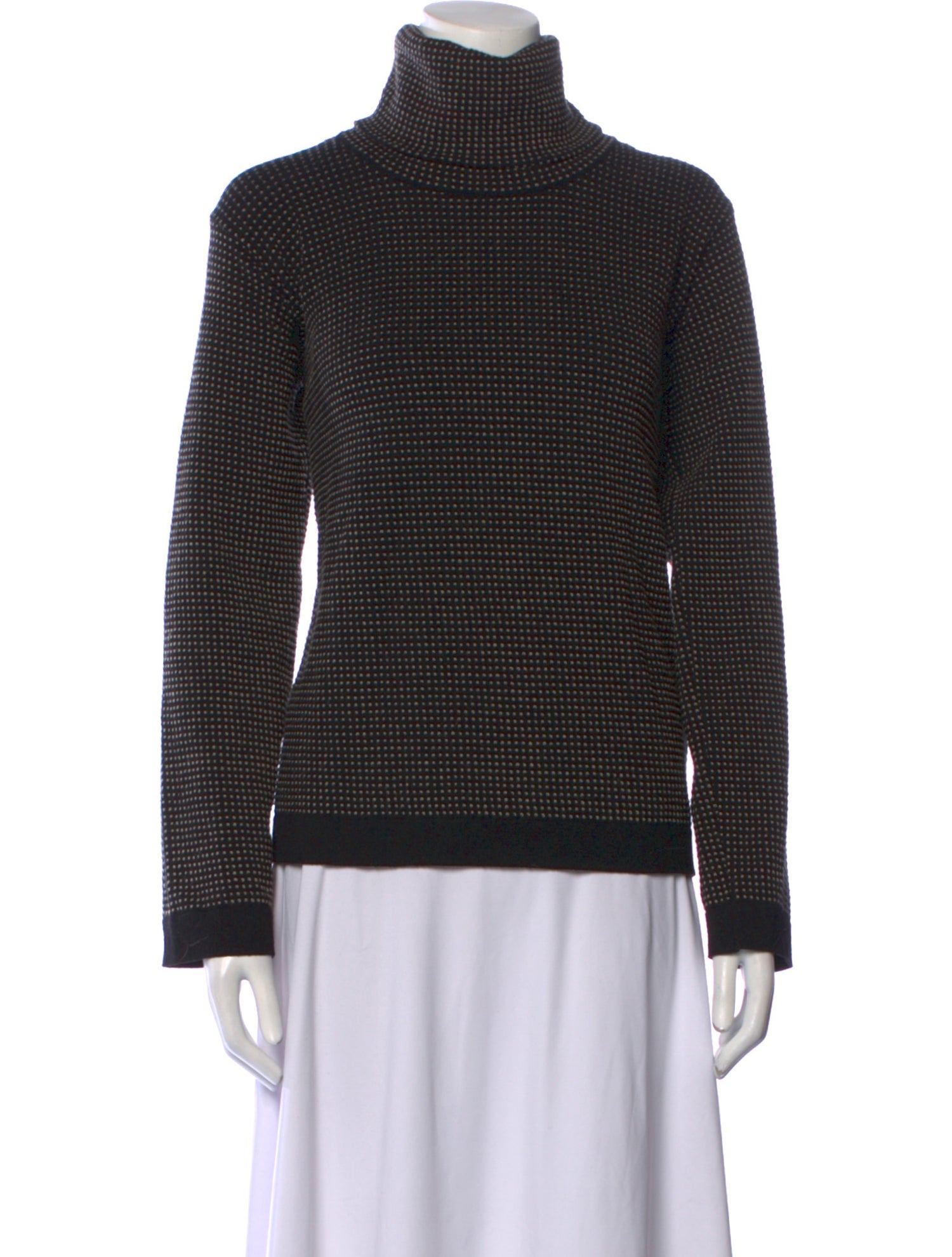 Armani Collezioni Merino Wool Turtleneck Sweater