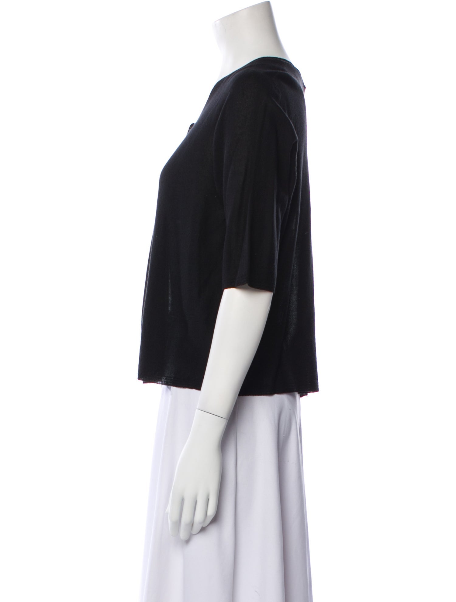 Armani Collezioni Scoop Neck Sweater