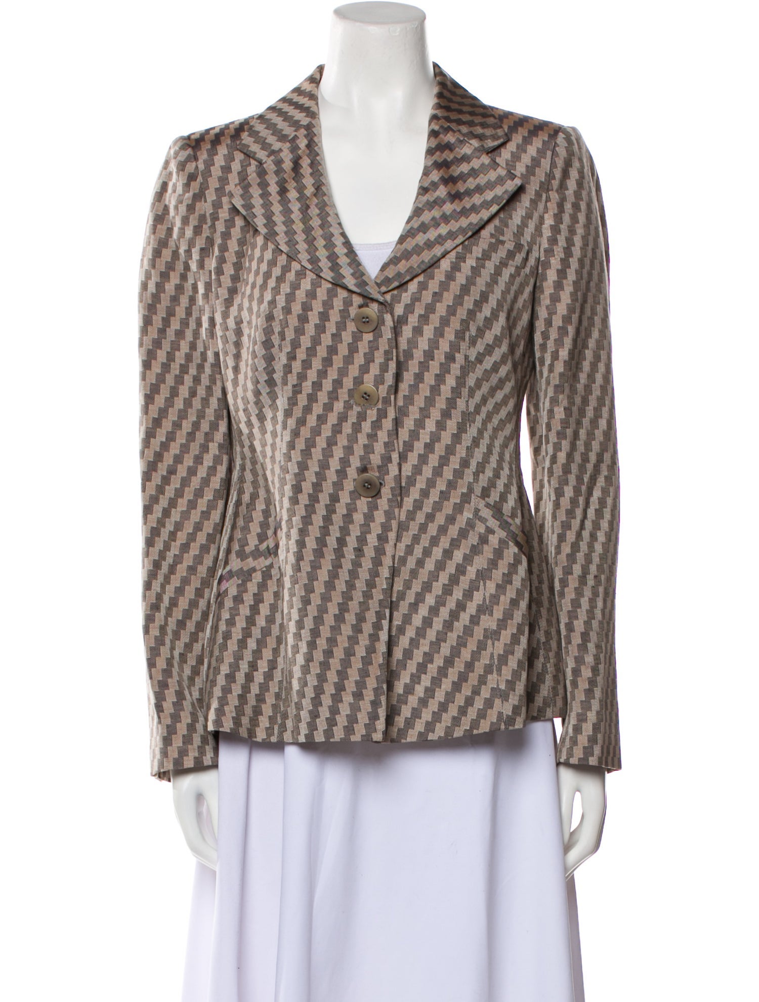 Armani Collezioni Striped Blazer