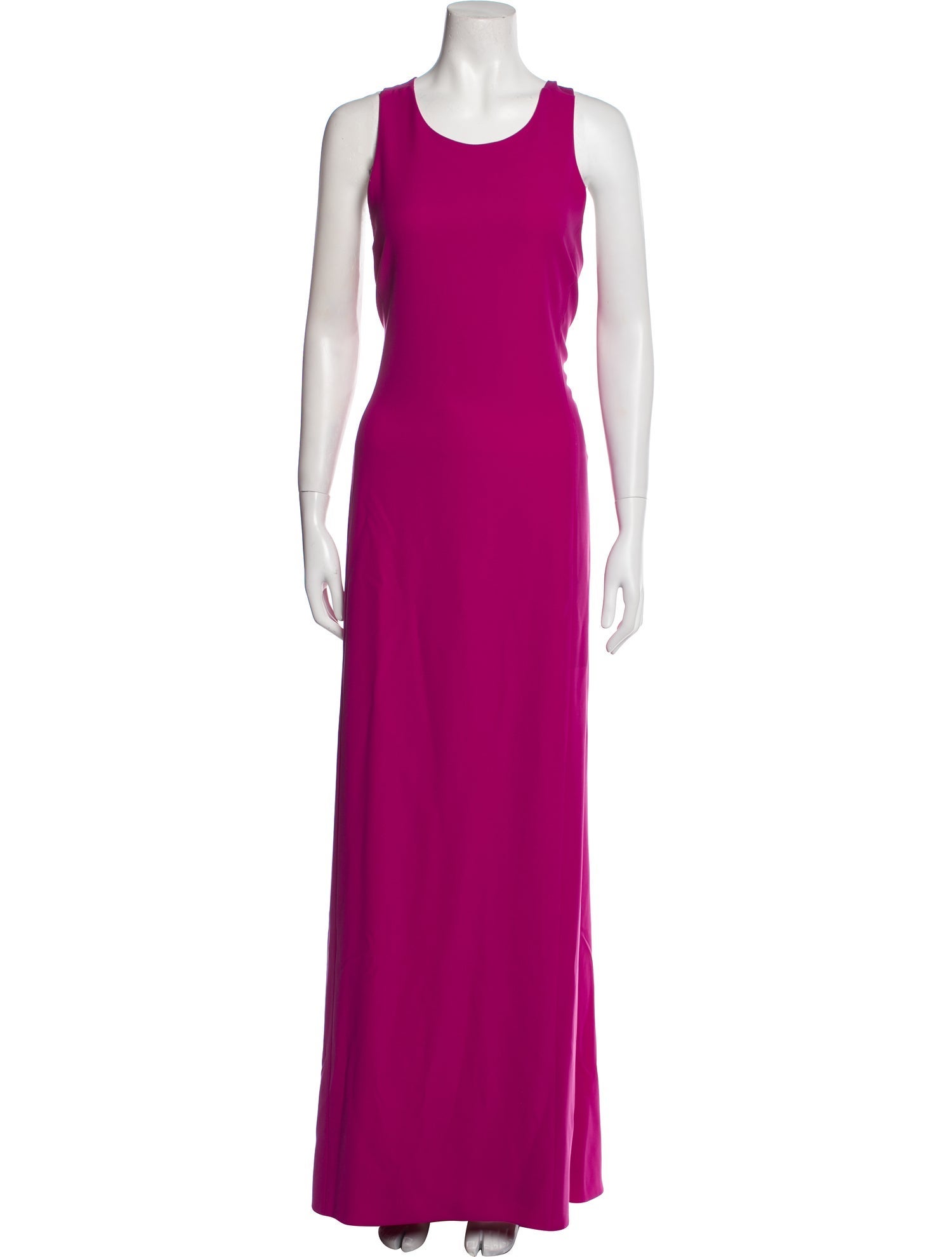 Armani Collezioni Scoop Neck Long Dress w/ Tags