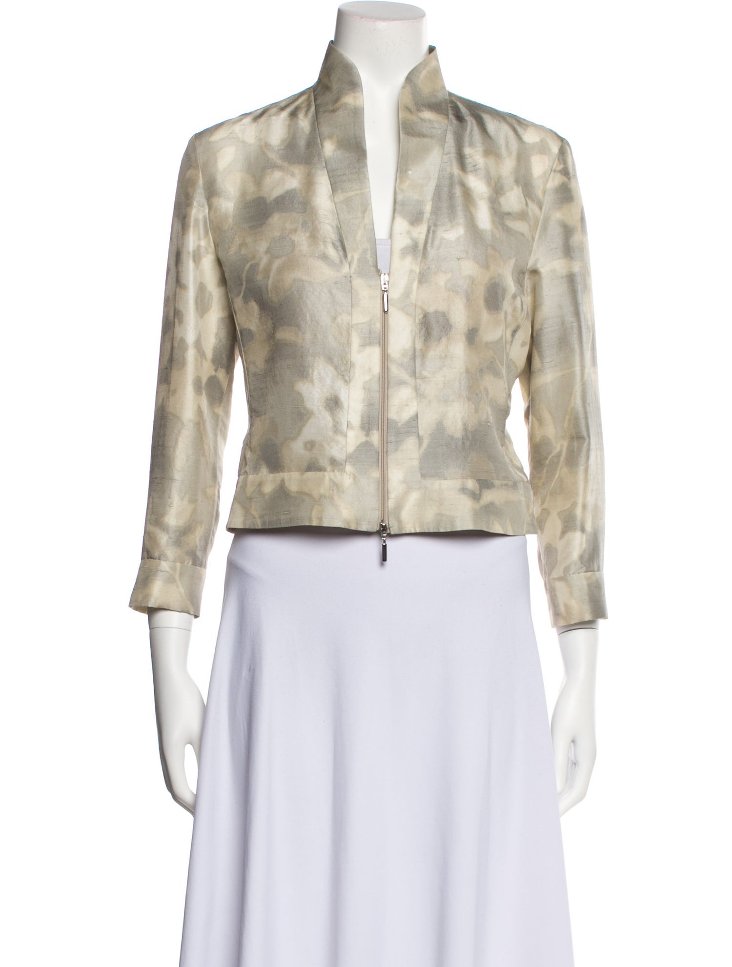 Armani Collezioni Leather Blazer