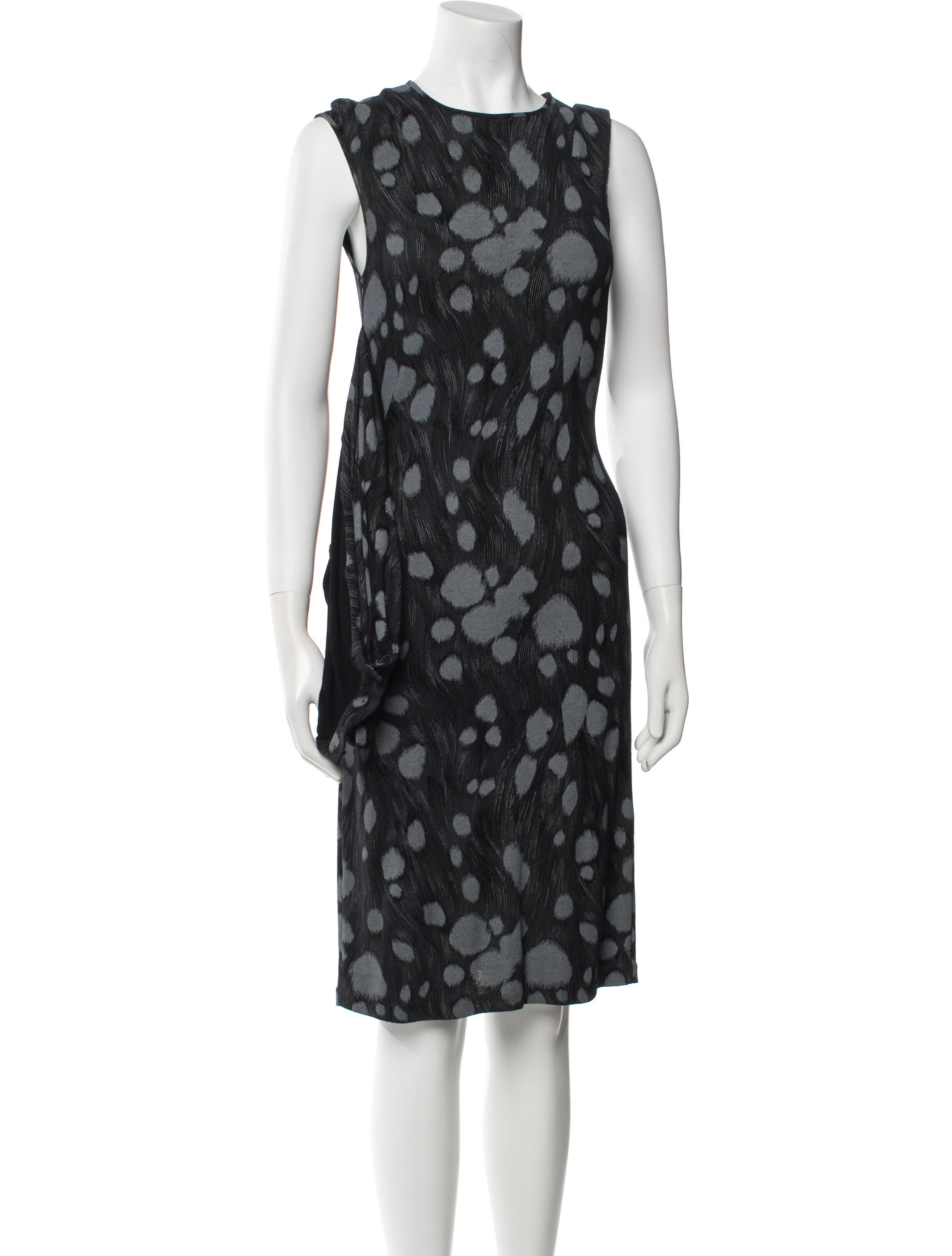 Armani Collezioni Printed Midi Length Dress