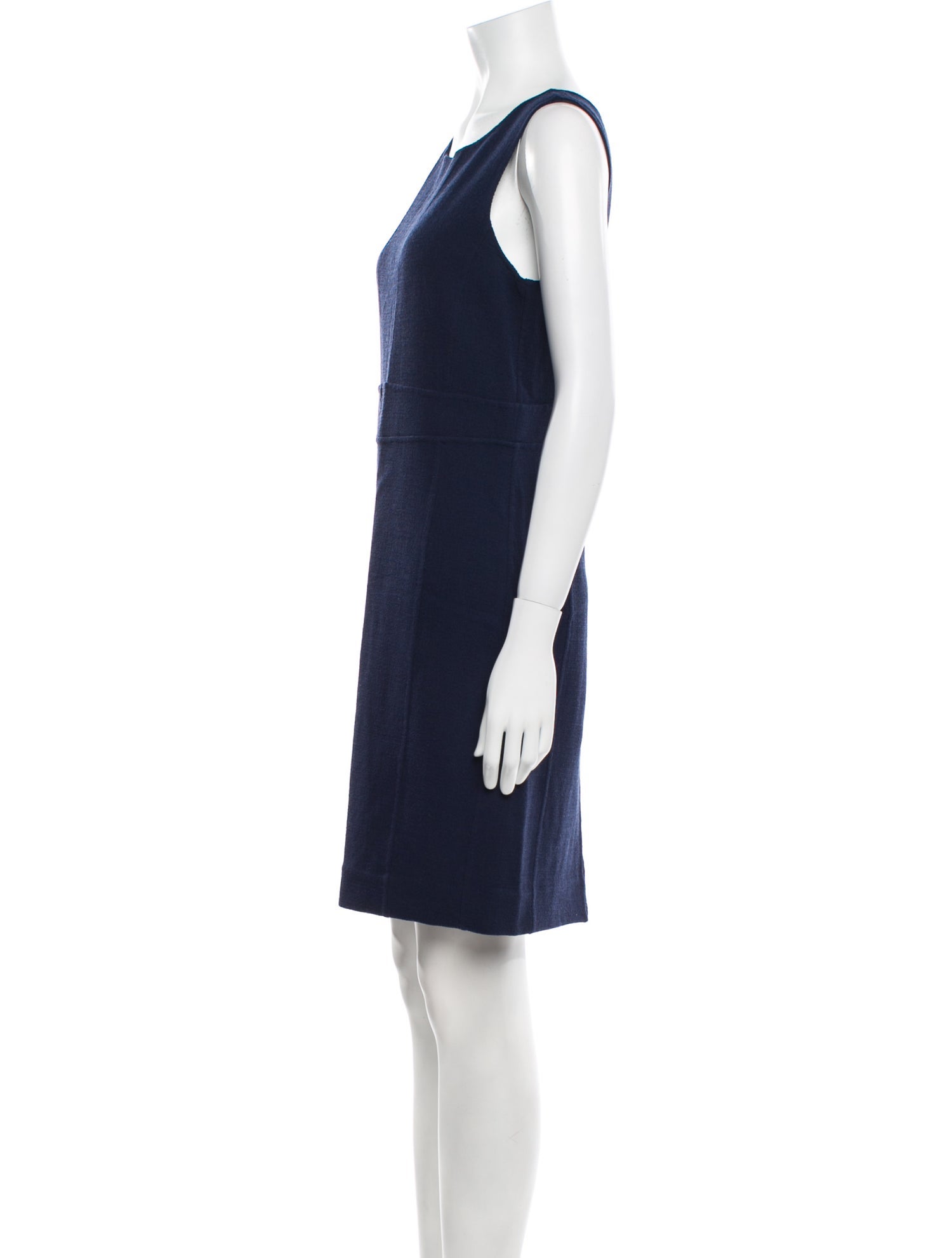 Armani Collezioni Wool Mini Dress