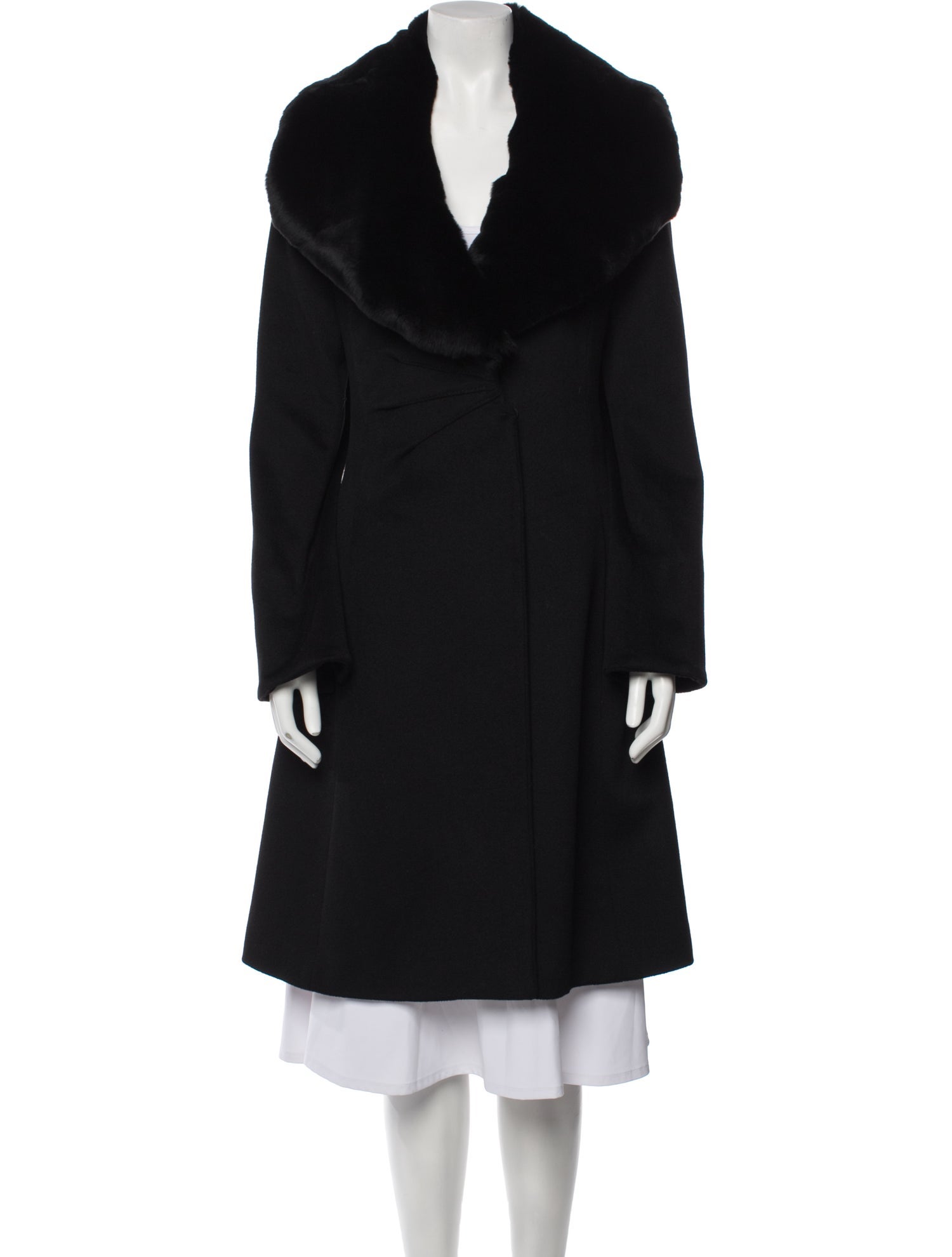 Armani Collezioni Virgin Wool Fur Coat