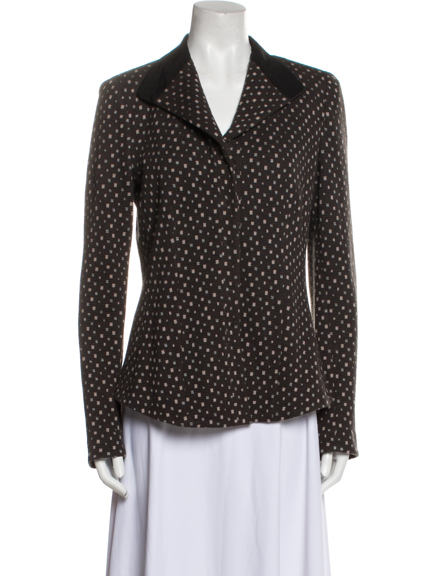 Armani Collezioni Printed Blazer