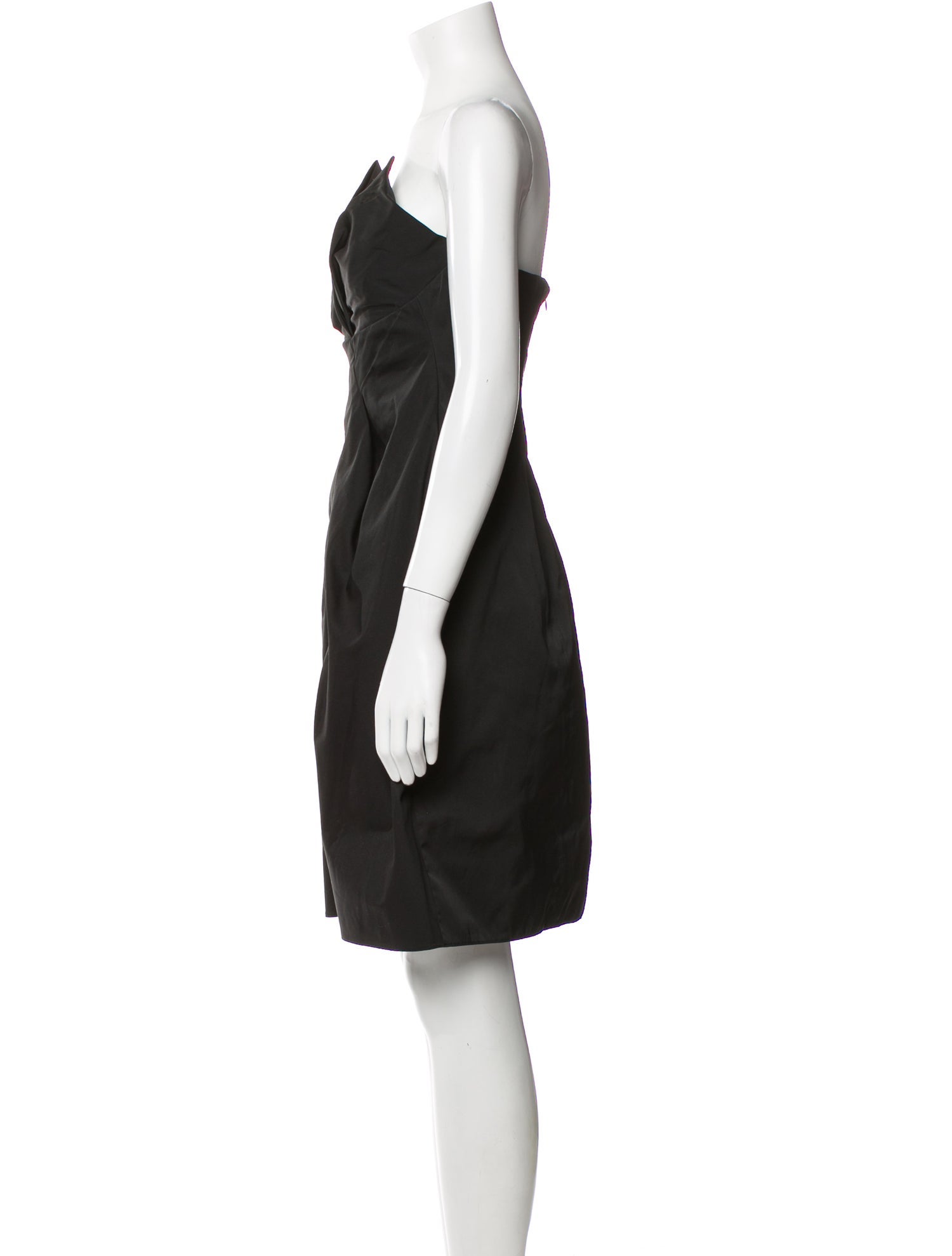 Armani Collezioni Strapless Mini Dress
