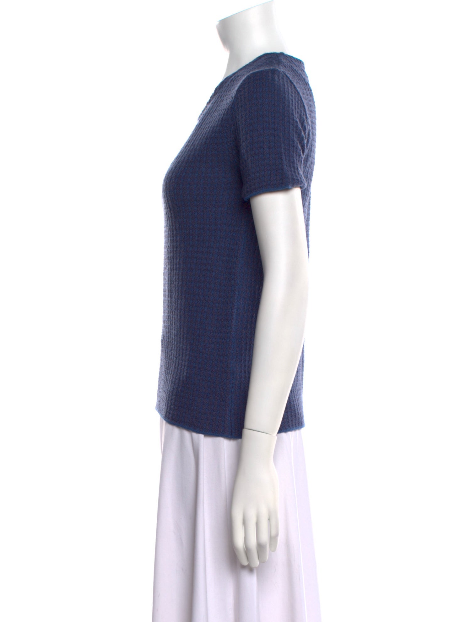 Armani Collezioni Merino Wool Scoop Neck Sweater
