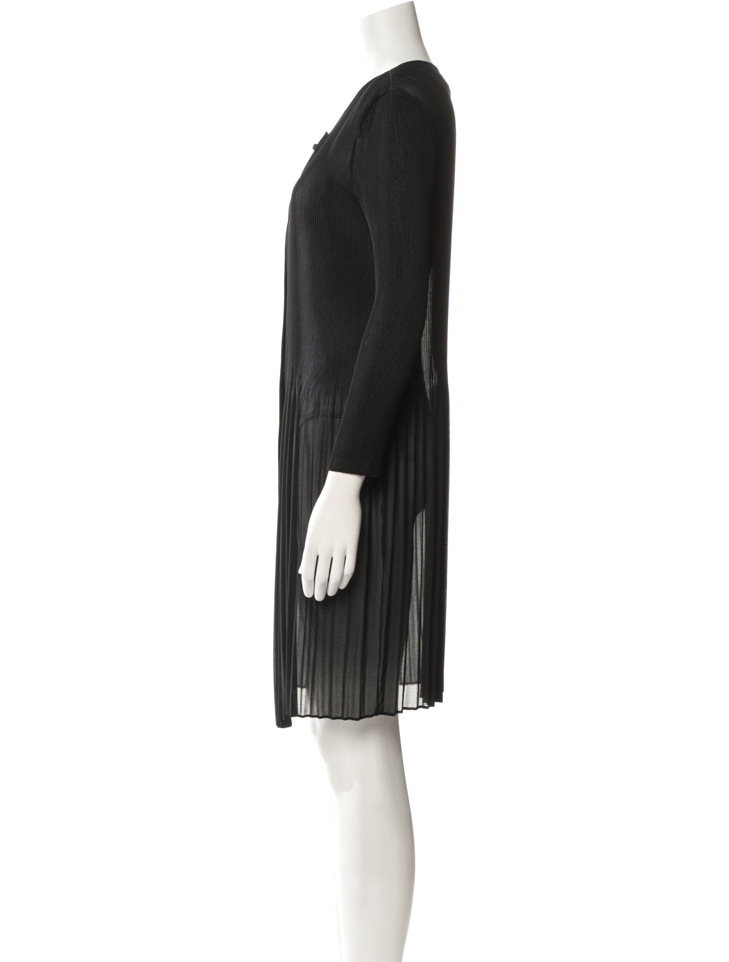 Armani Collezioni Cashmere Knee-Length Dress