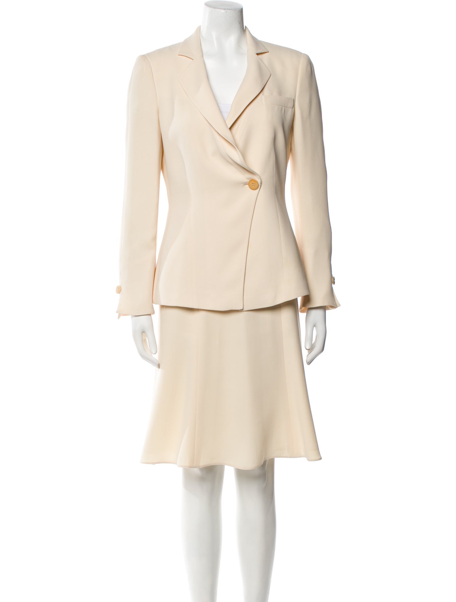 Armani Collezioni Silk Skirt Suit