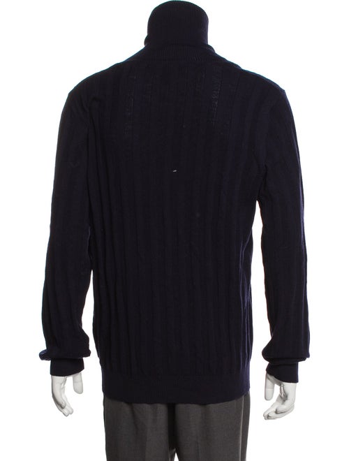 Armani Collezioni Virgin Wool Turtleneck Pullover