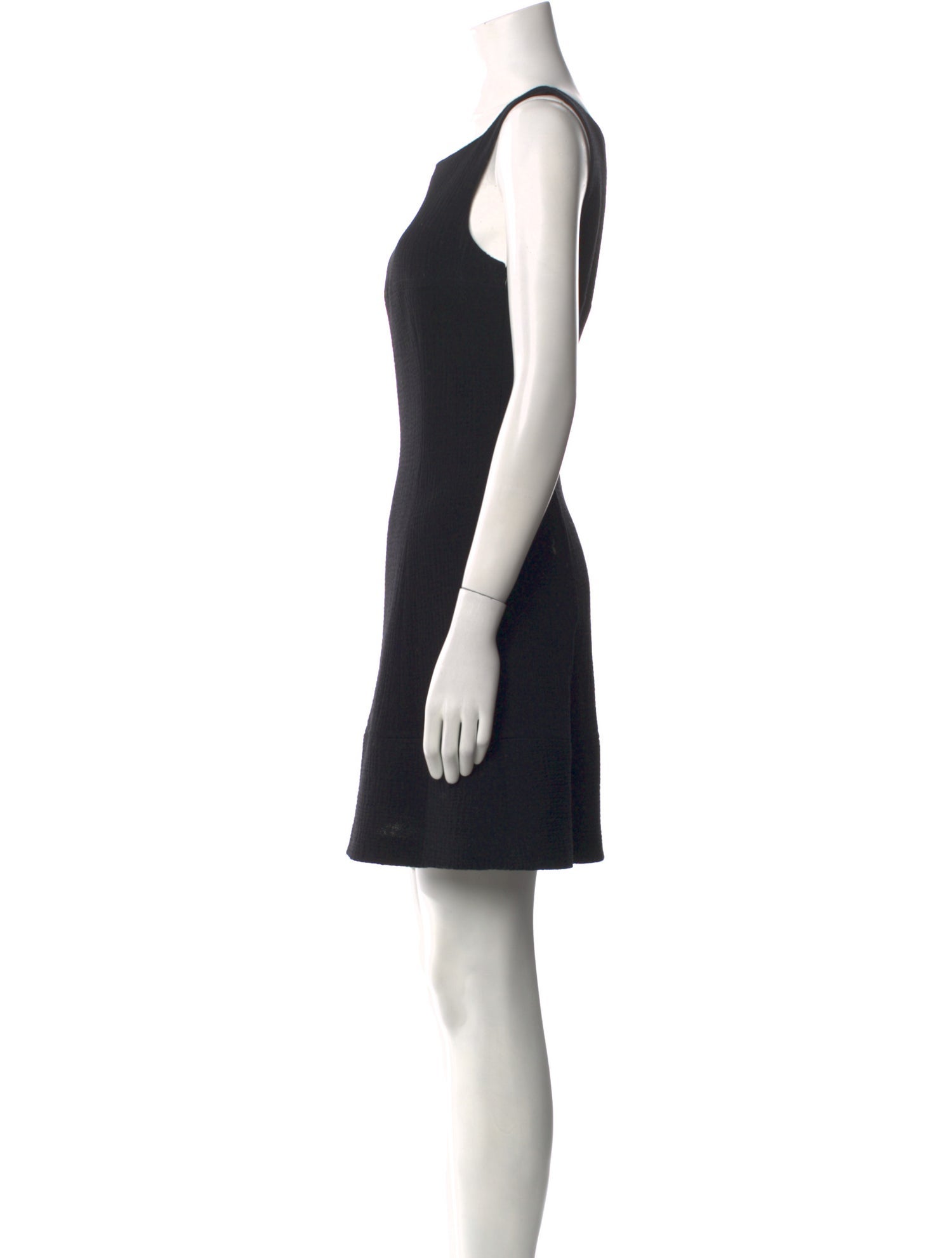 Armani Collezioni Wool Mini Dress