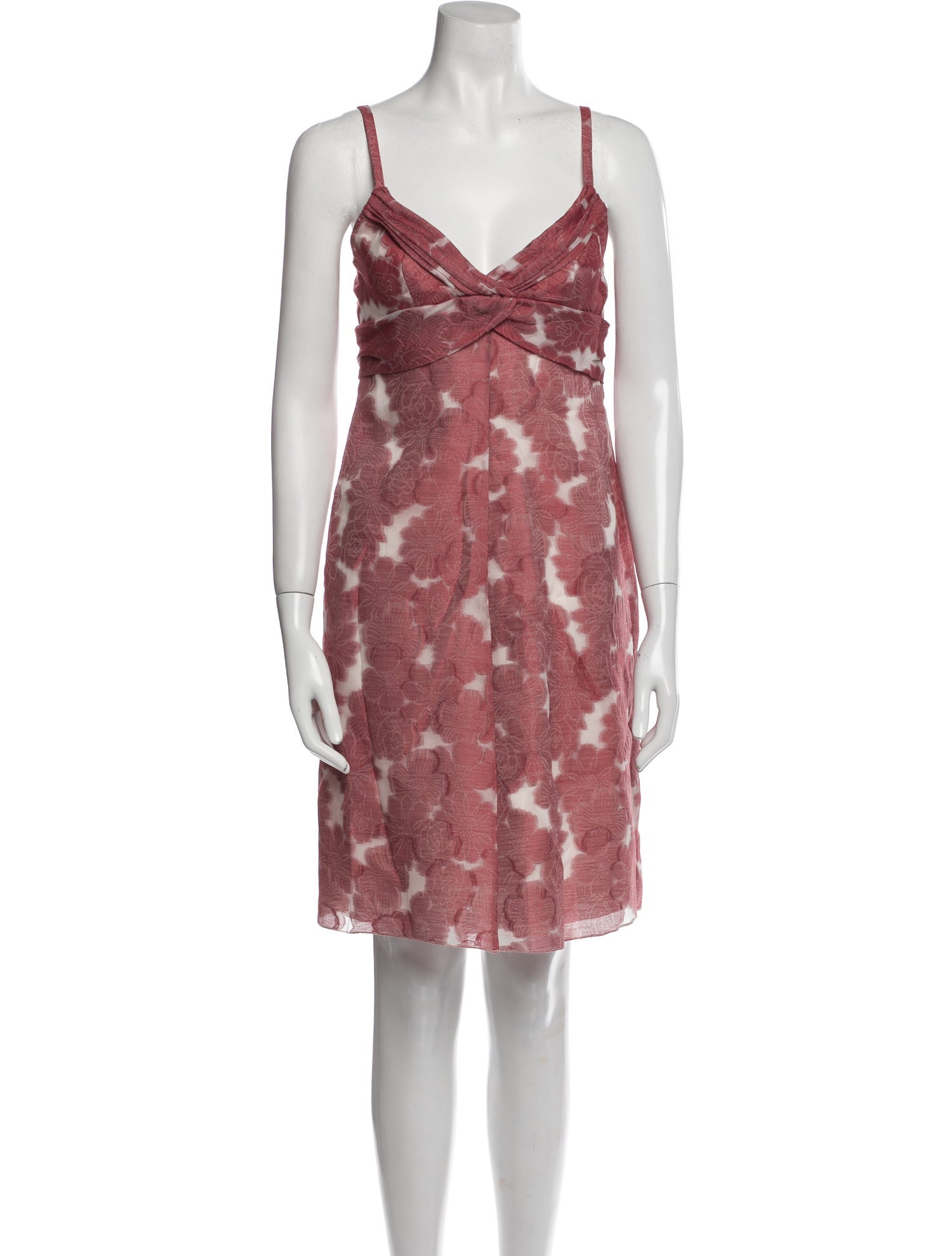 Armani Collezioni Printed Knee-Length Dress
