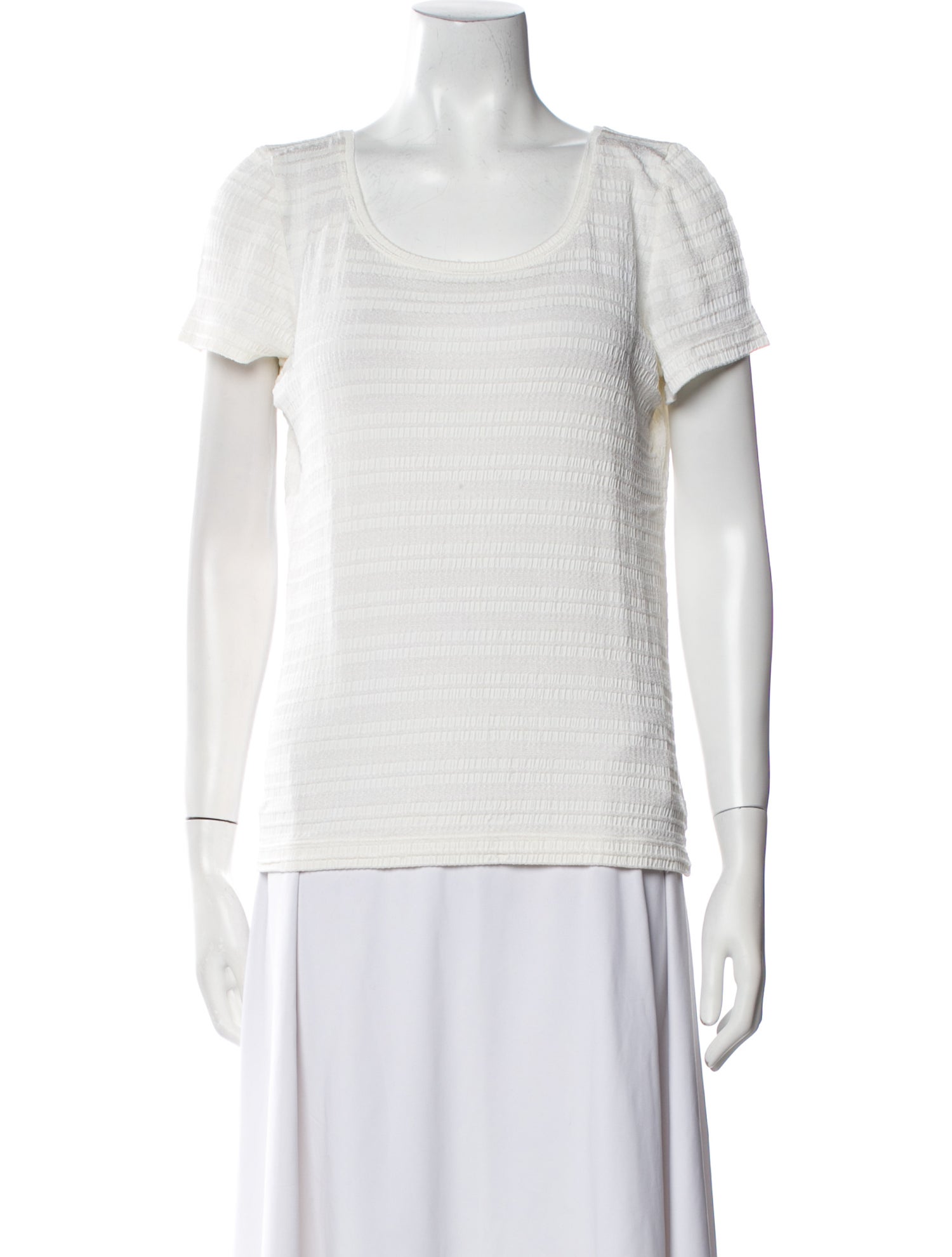 Armani Collezioni Scoop Neck Sweater