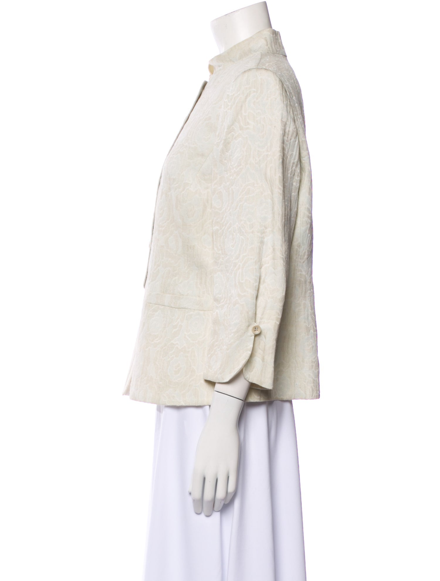 Armani Collezioni Tweed Pattern Jacket