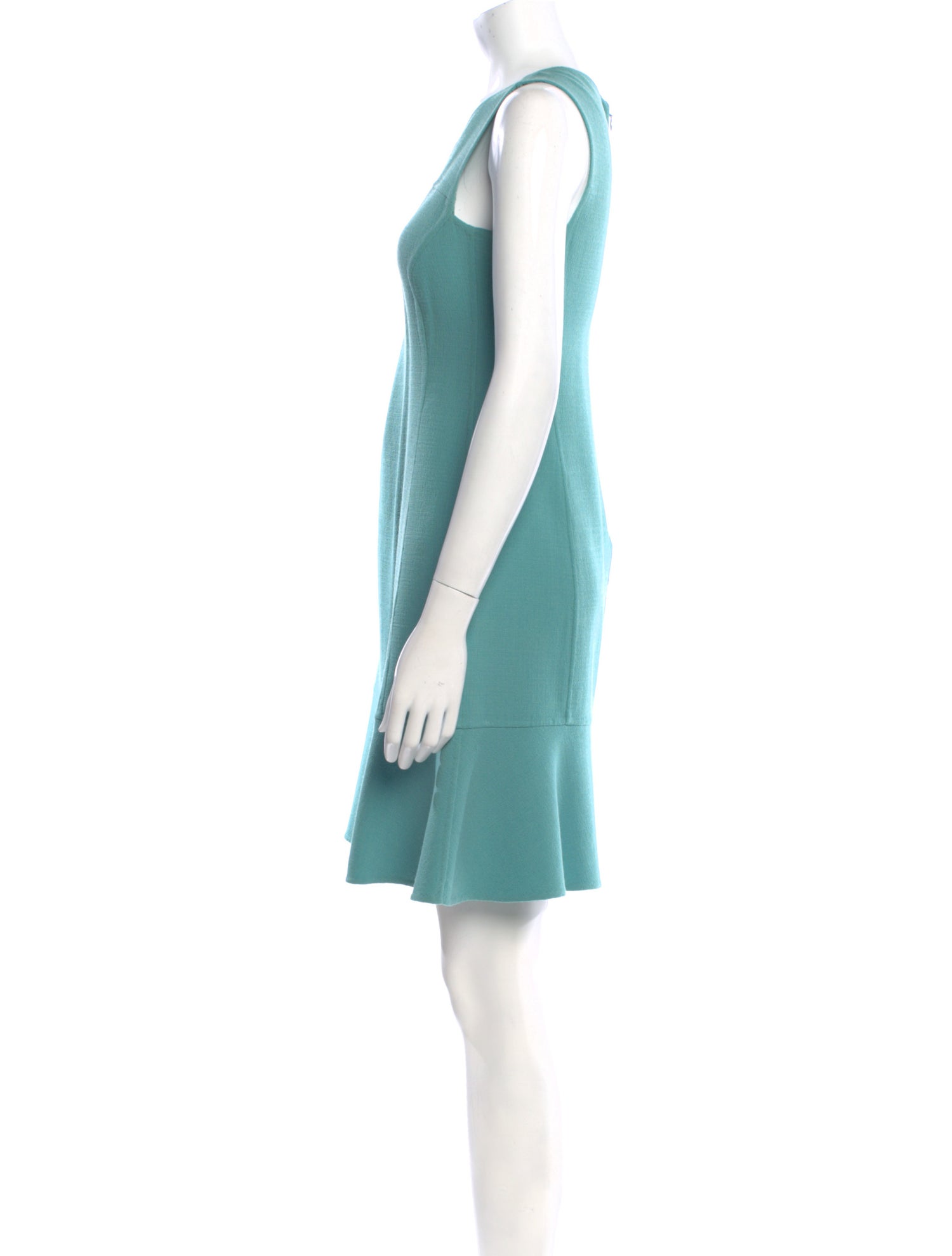 Armani Collezioni Wool Mini Dress