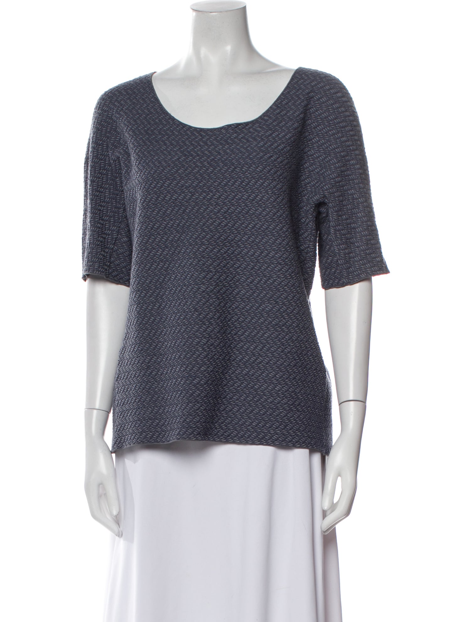 Armani Collezioni Scoop Neck Short Sleeve T-Shirt