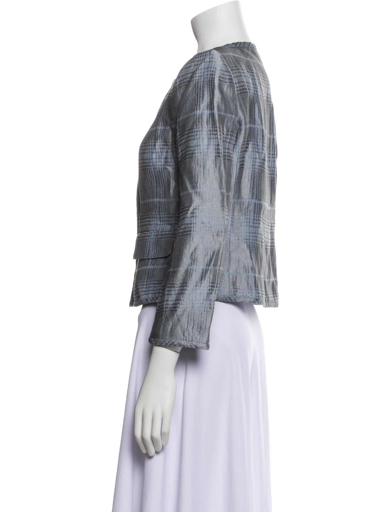 Armani Collezioni Tweed Pattern Jacket