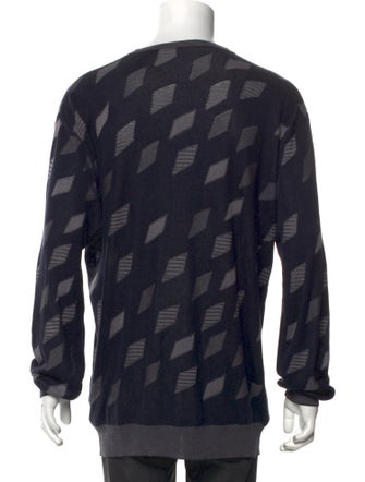 Armani Collezioni Silk Printed Pullover