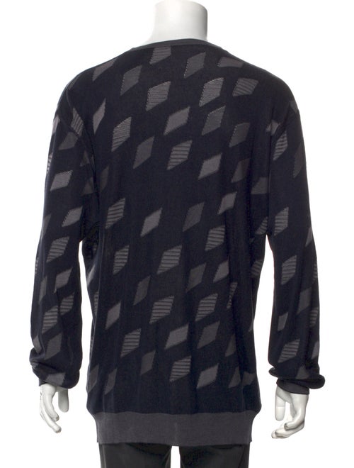 Armani Collezioni Silk Printed Pullover