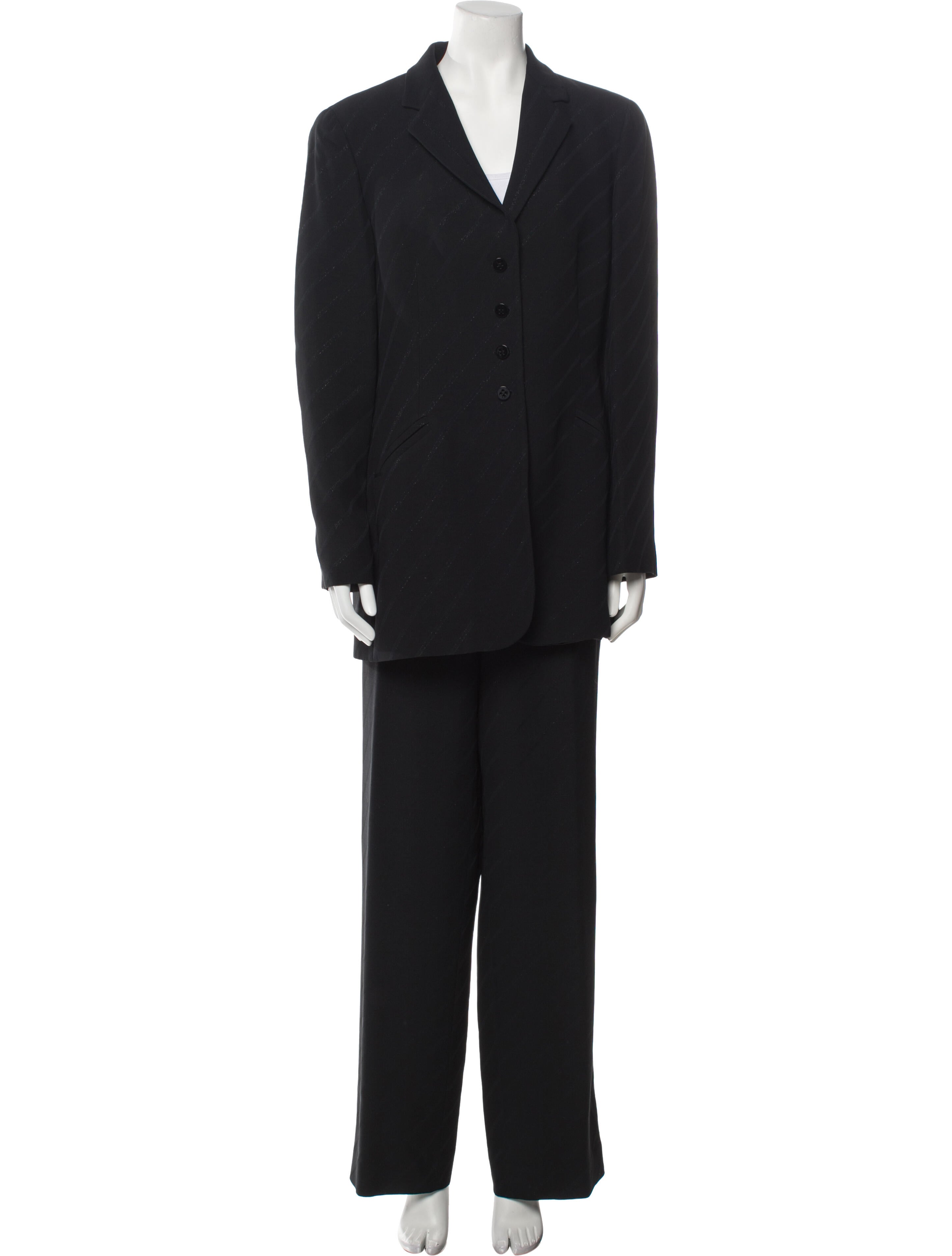 Armani Collezioni Glitter Accents Skirt Suit w/ Tags