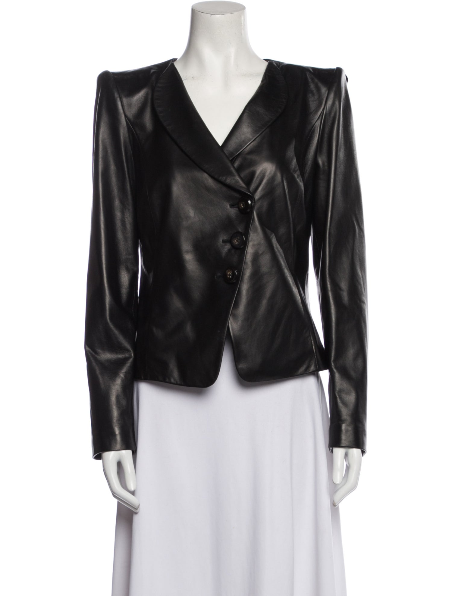 Armani Collezioni Lamb Leather Jacket