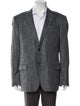 Armani Collezioni Tweed Pattern Blazer
