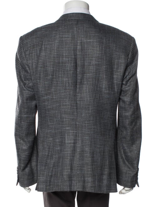 Armani Collezioni Tweed Pattern Blazer