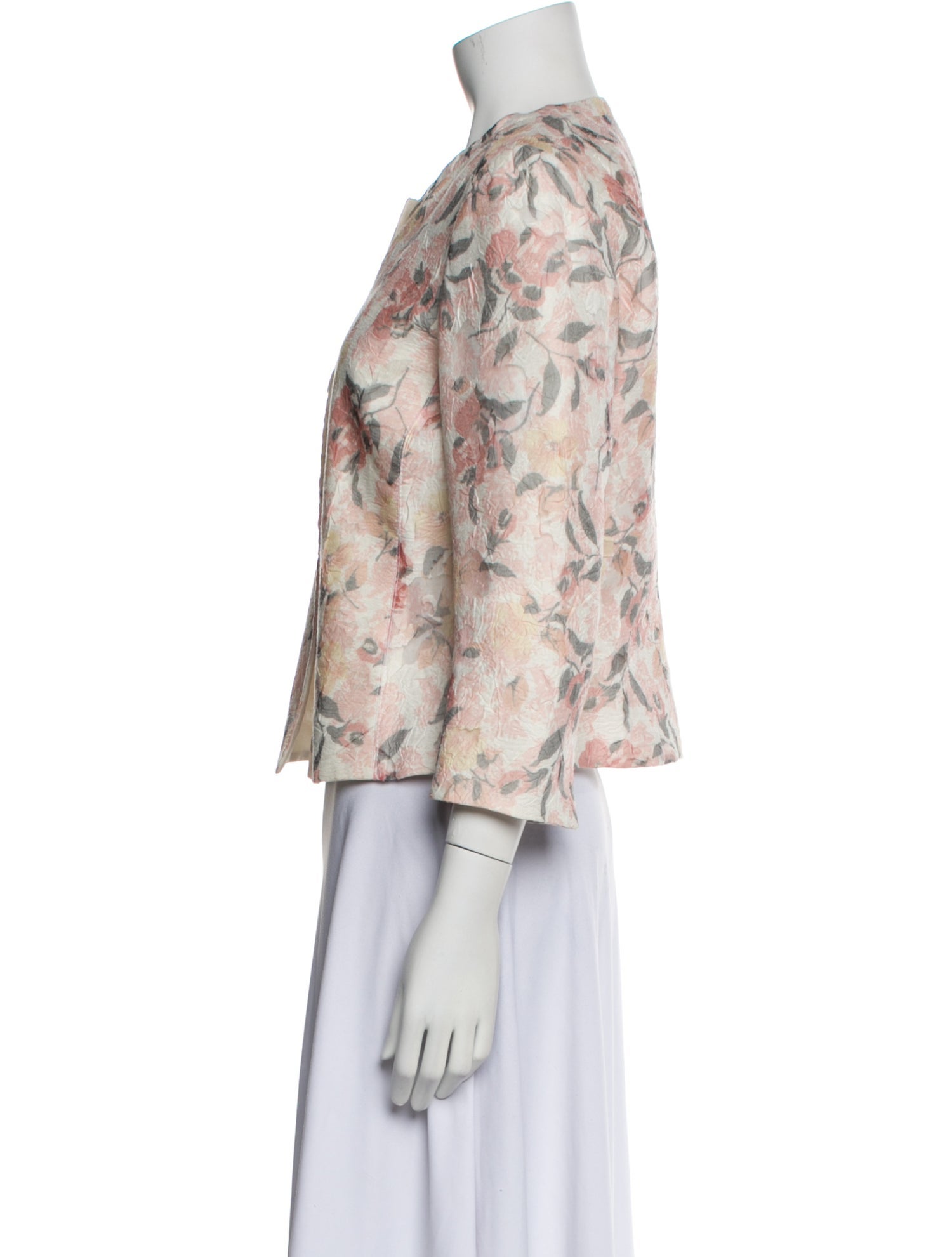 Armani Collezioni Floral Print Evening Jacket