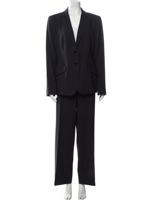 Armani Collezioni Ruffle Embellishment Pantsuit