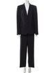 Armani Collezioni Ruffle Embellishment Pantsuit