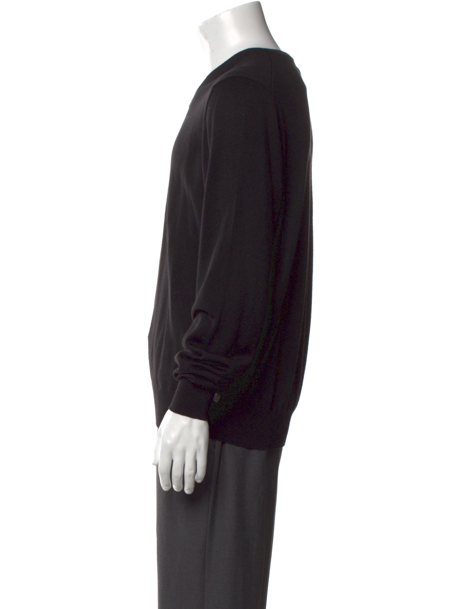 Armani Collezioni V-Neck Long Sleeve Pullover