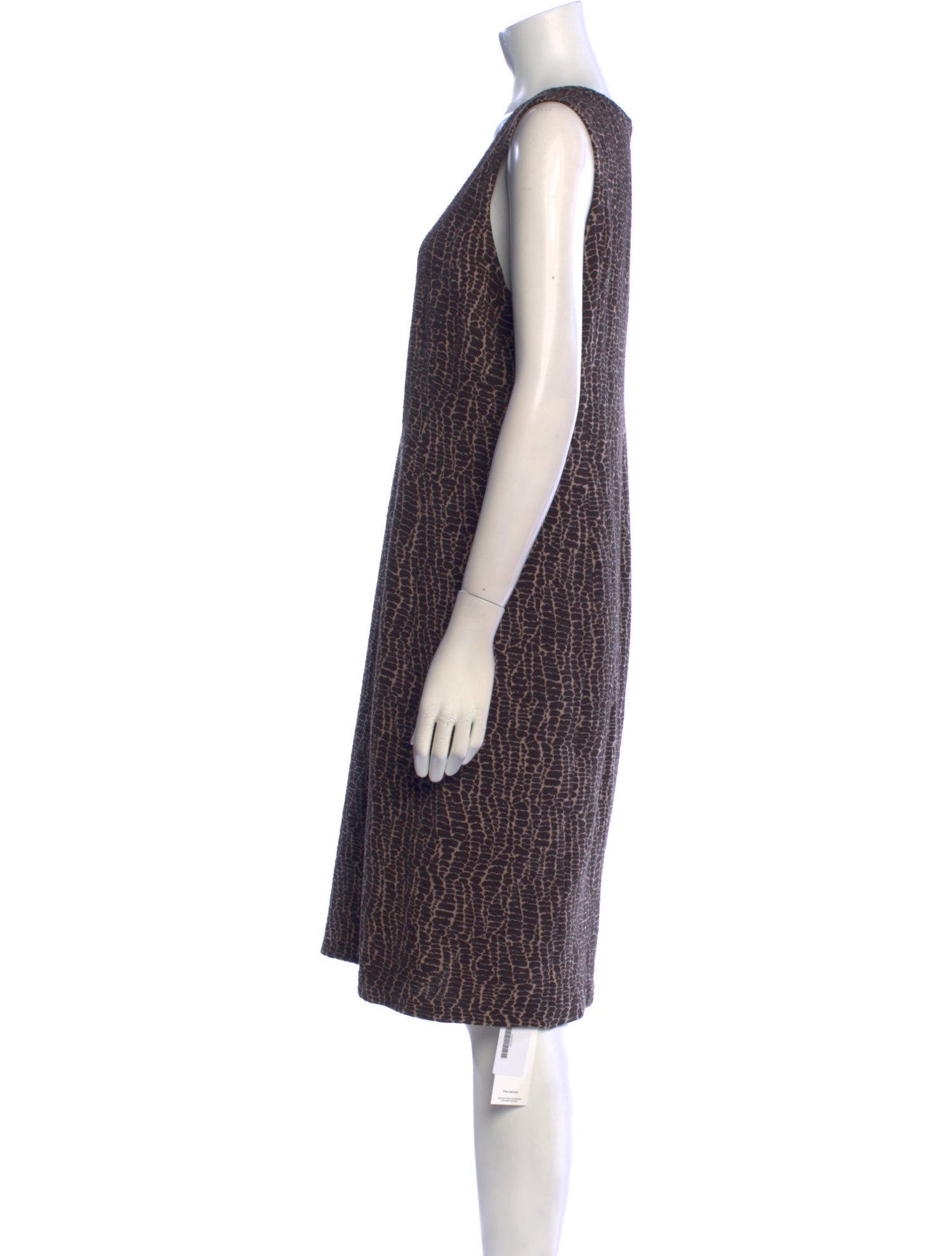 Armani Collezioni Printed Knee-Length Dress