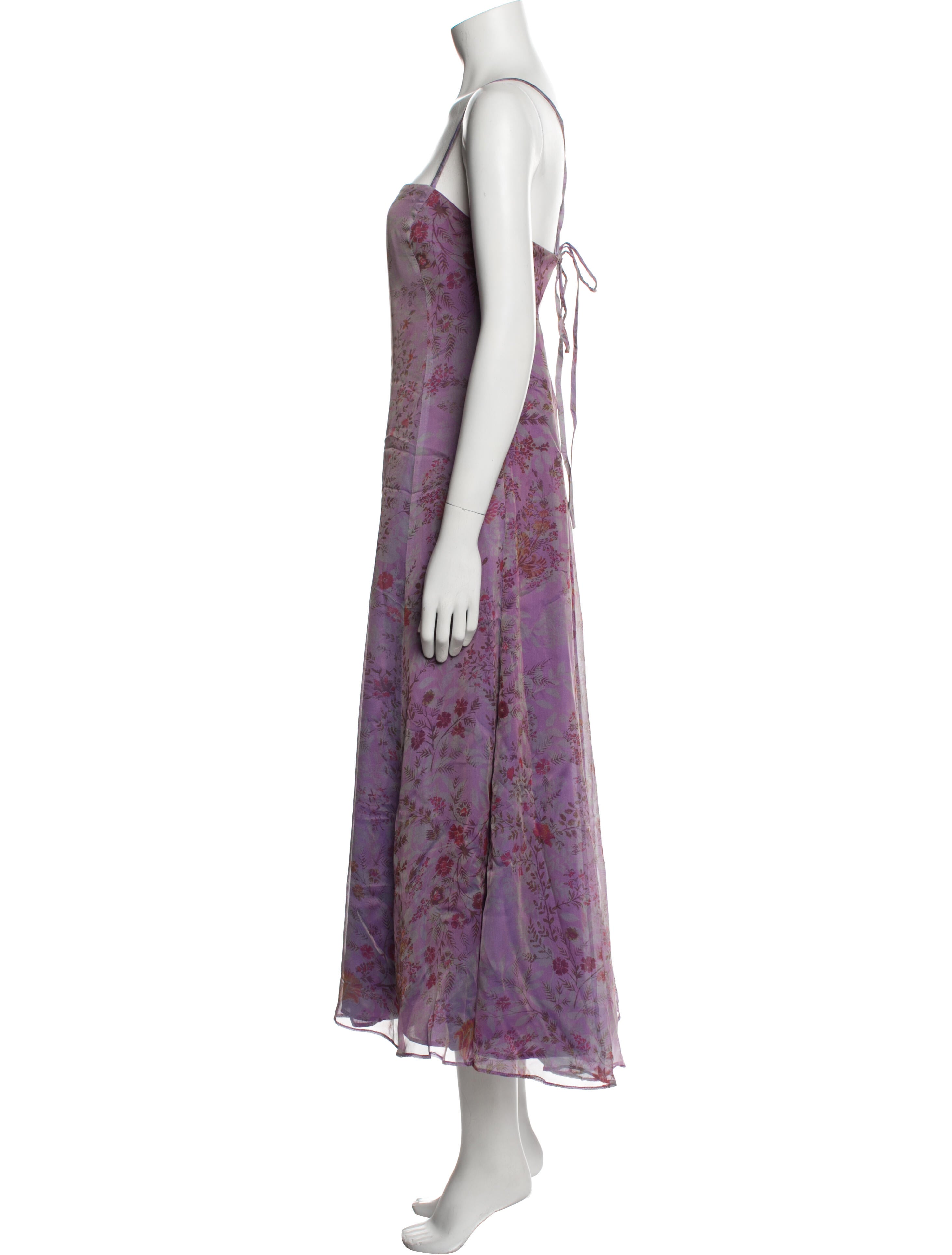 Armani Collezioni Silk Long Dress